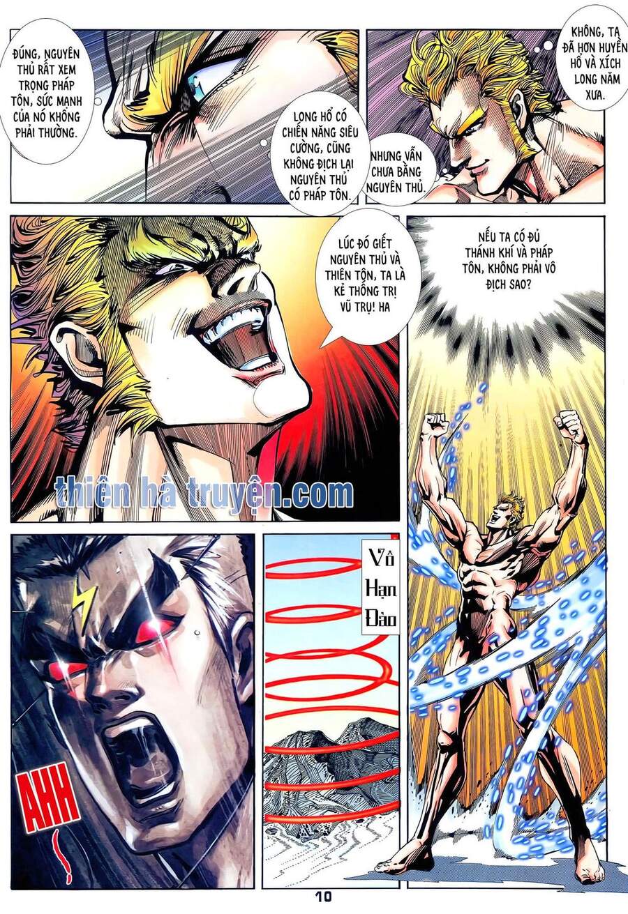 Truyện Tranh Long Hổ 5 Thế trang 8