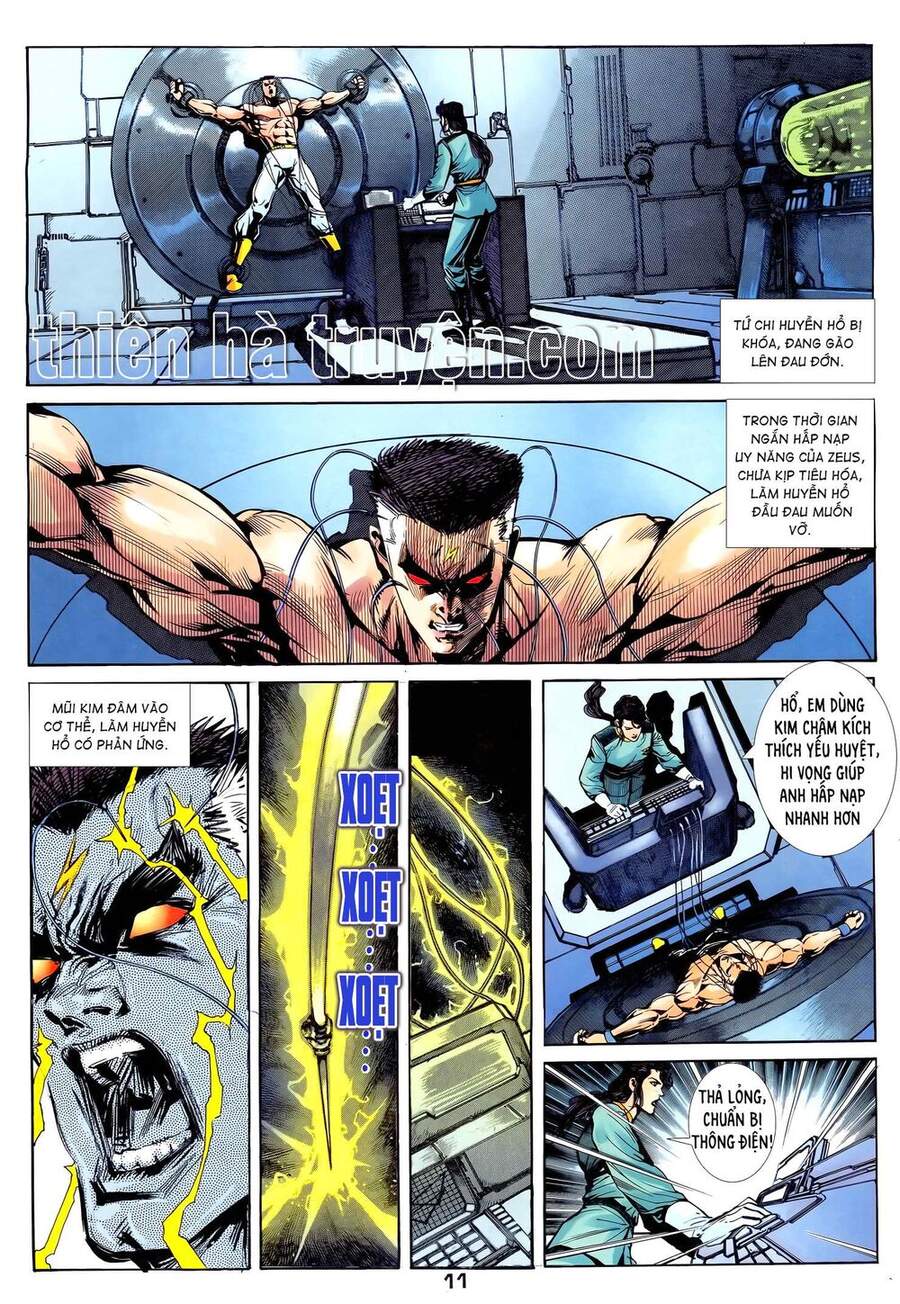 Truyện Tranh Long Hổ 5 Thế trang 8