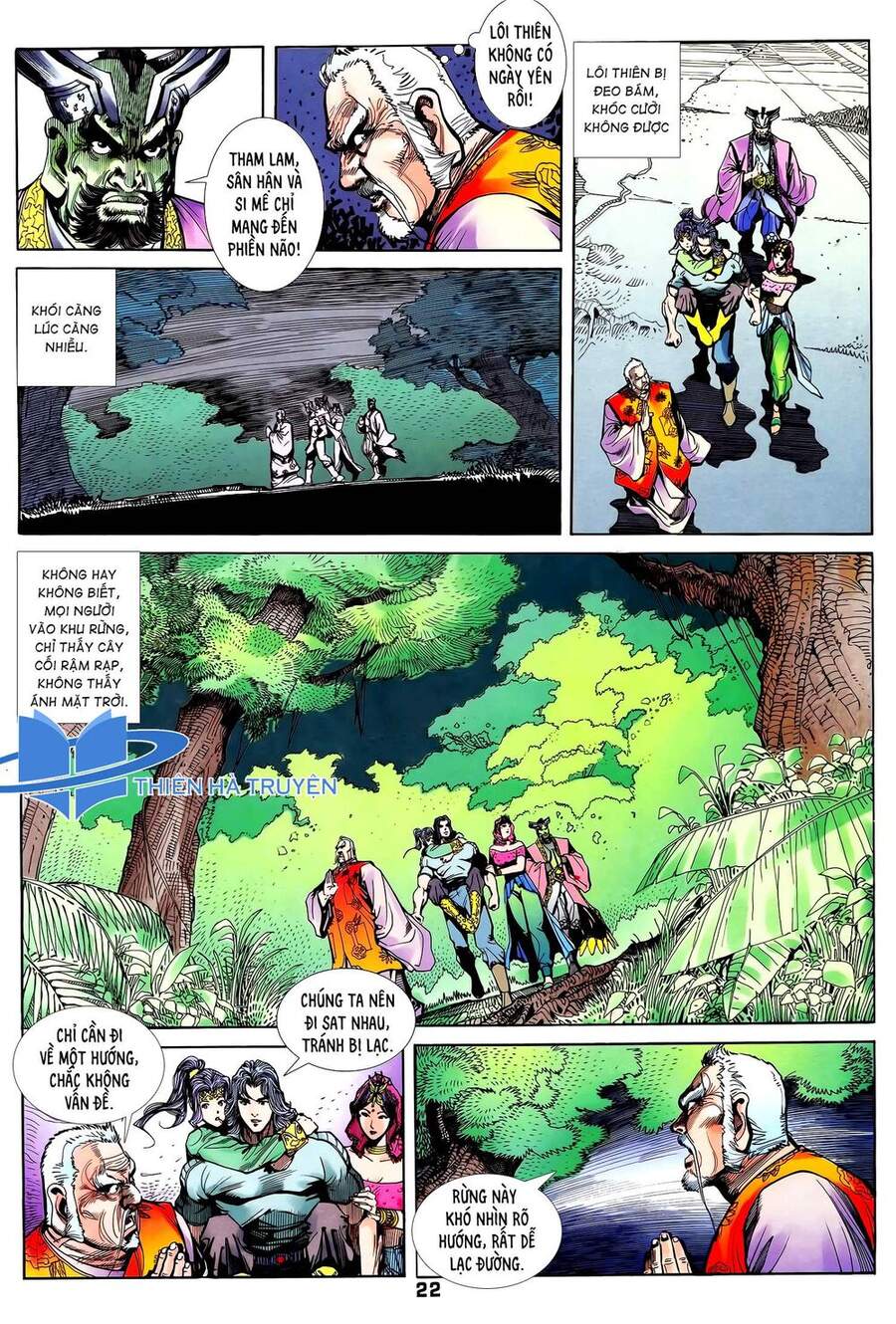 Truyện Tranh Long Hổ 5 Thế trang 8