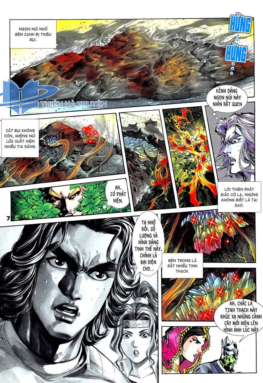 Truyện Tranh Long Hổ 5 Thế trang 8