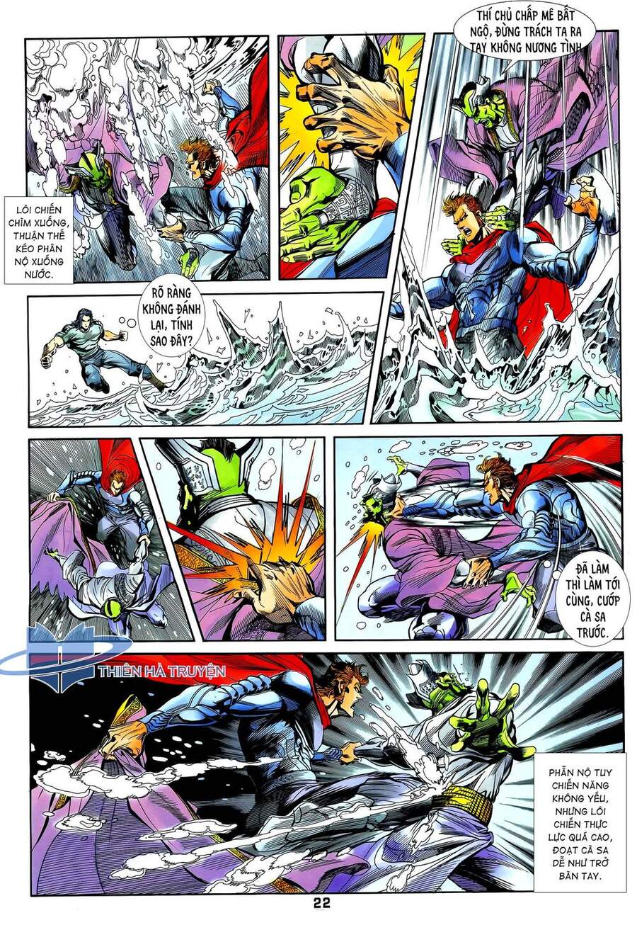 Truyện Tranh Long Hổ 5 Thế trang 8