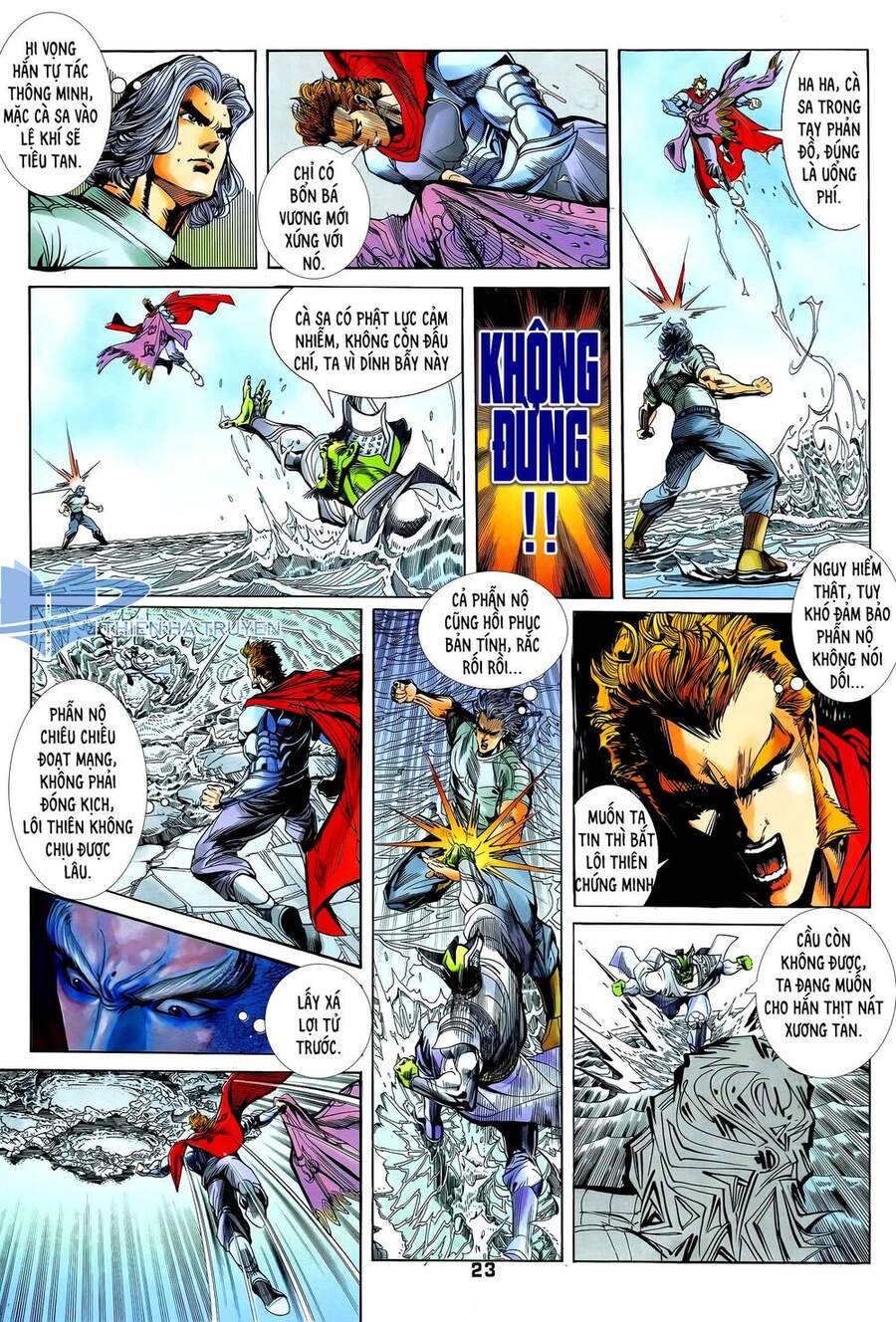 Truyện Tranh Long Hổ 5 Thế trang 8