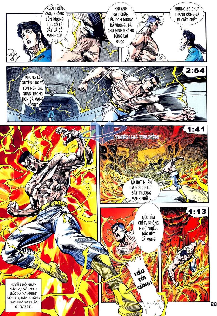 Truyện Tranh Long Hổ 5 Thế trang 8