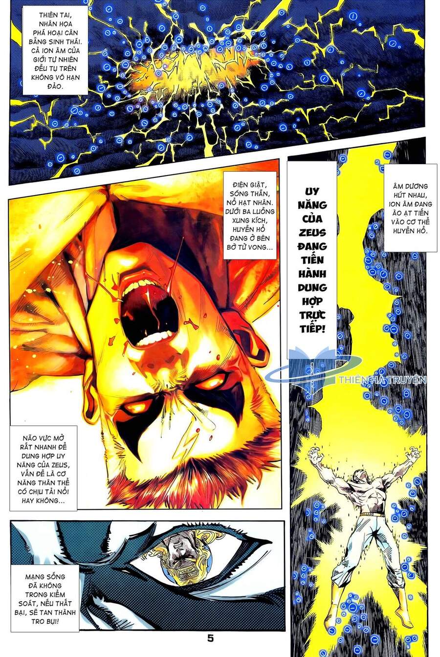 Truyện Tranh Long Hổ 5 Thế trang 8