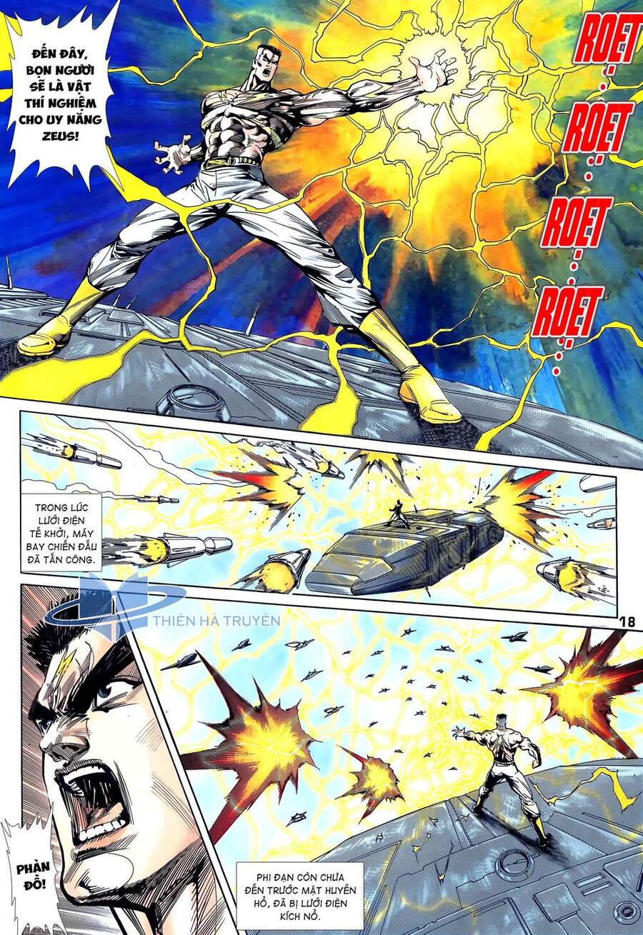 Truyện Tranh Long Hổ 5 Thế trang 8