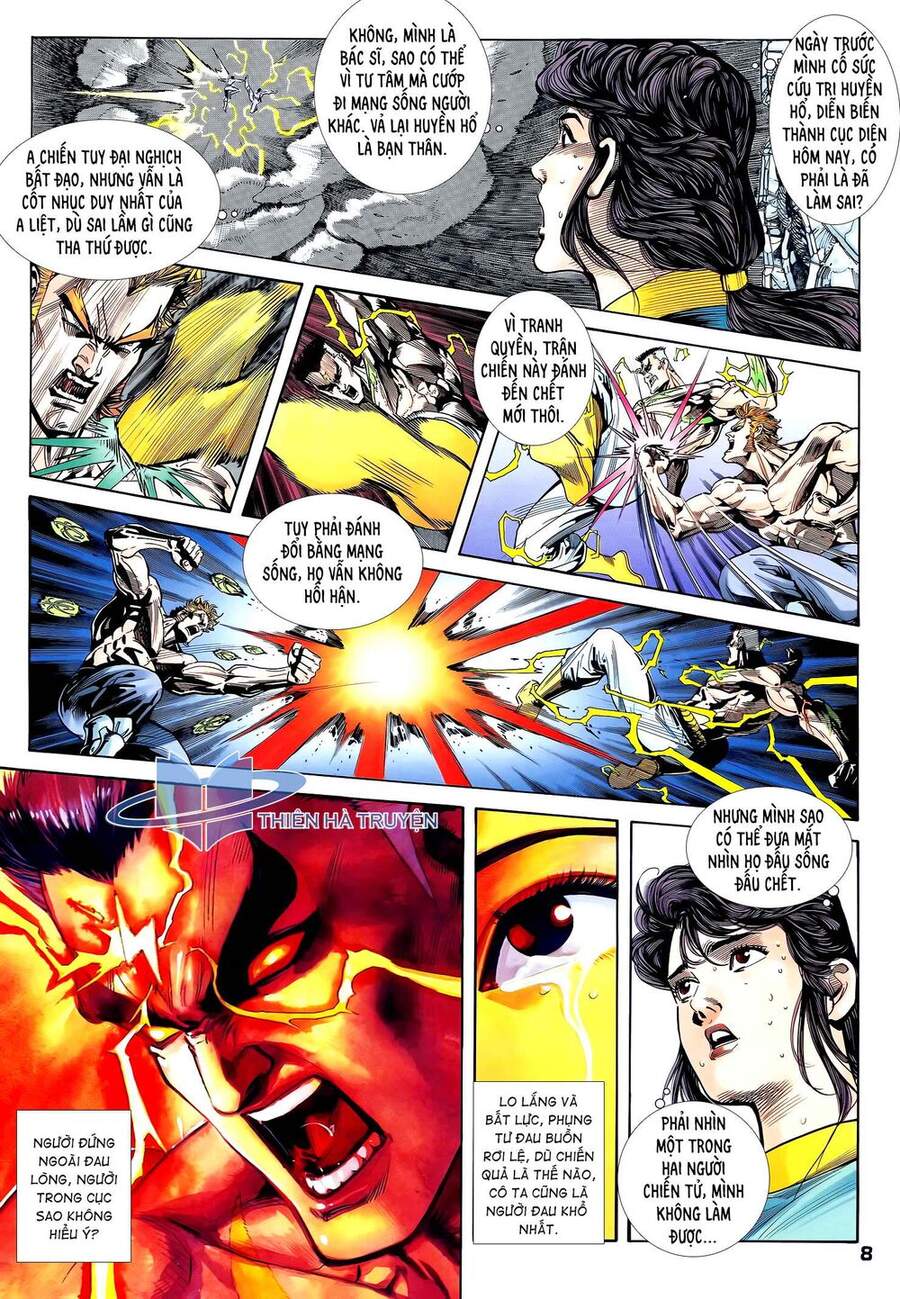 Truyện Tranh Long Hổ 5 Thế trang 8