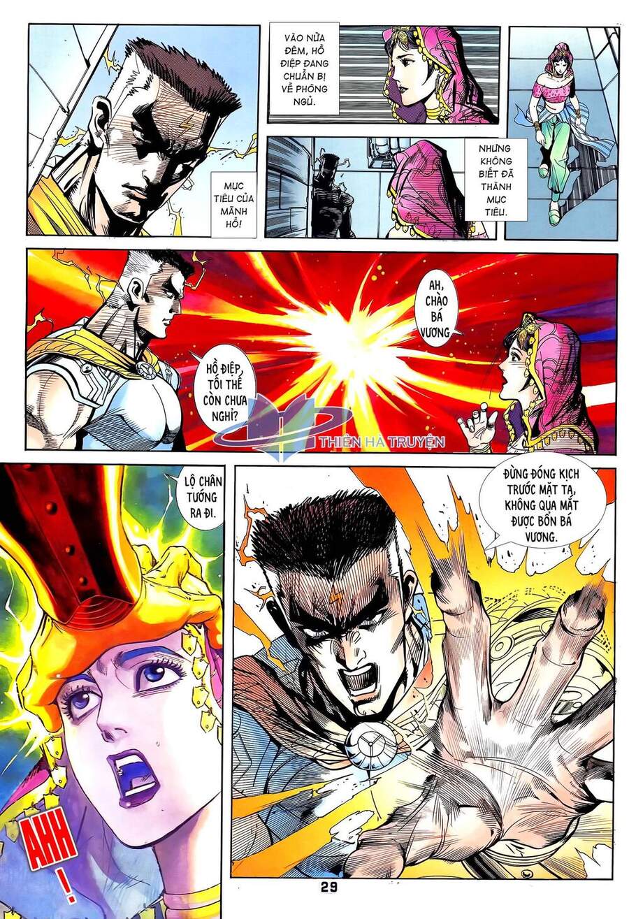Truyện Tranh Long Hổ 5 Thế trang 8