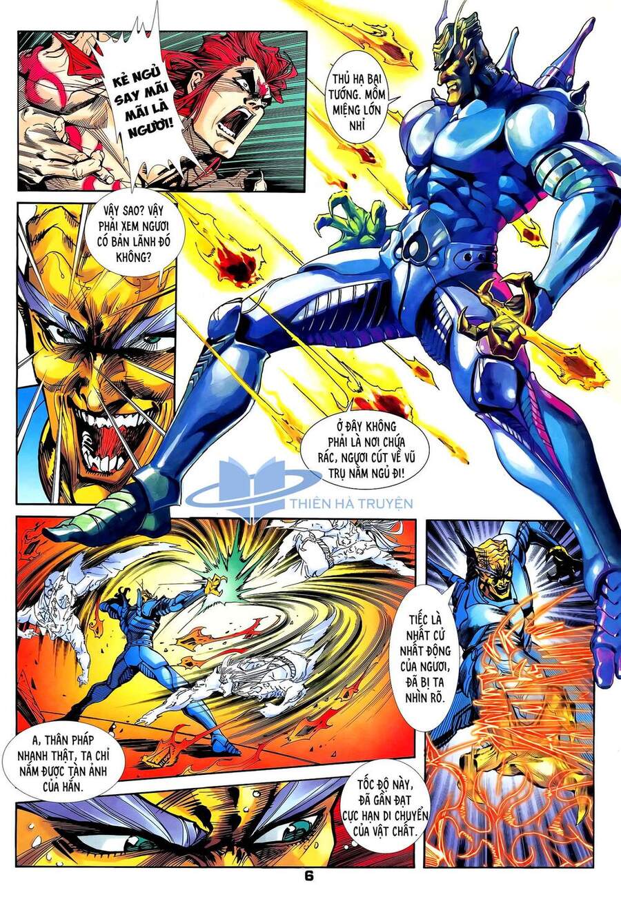 Truyện Tranh Long Hổ 5 Thế trang 8