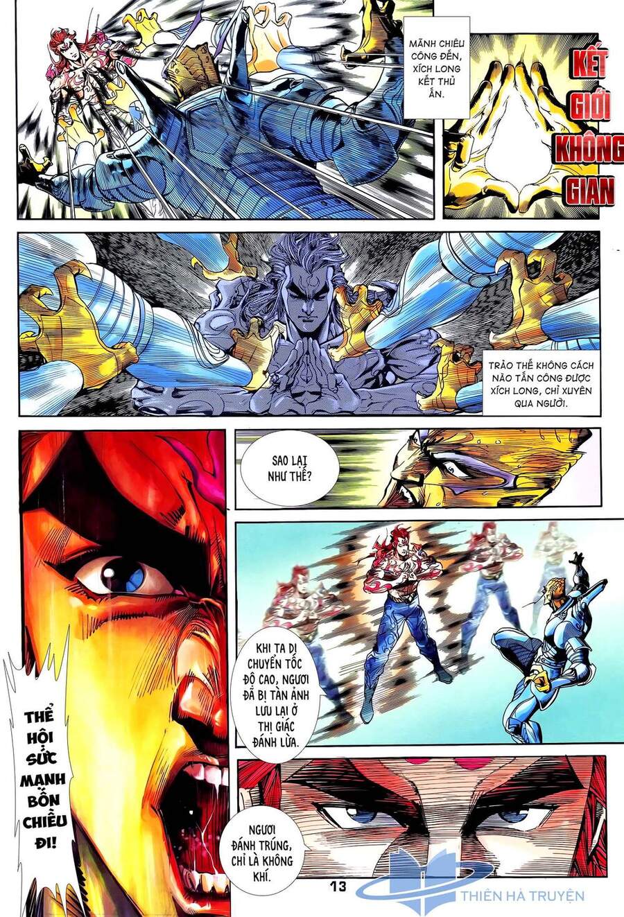 Truyện Tranh Long Hổ 5 Thế trang 8