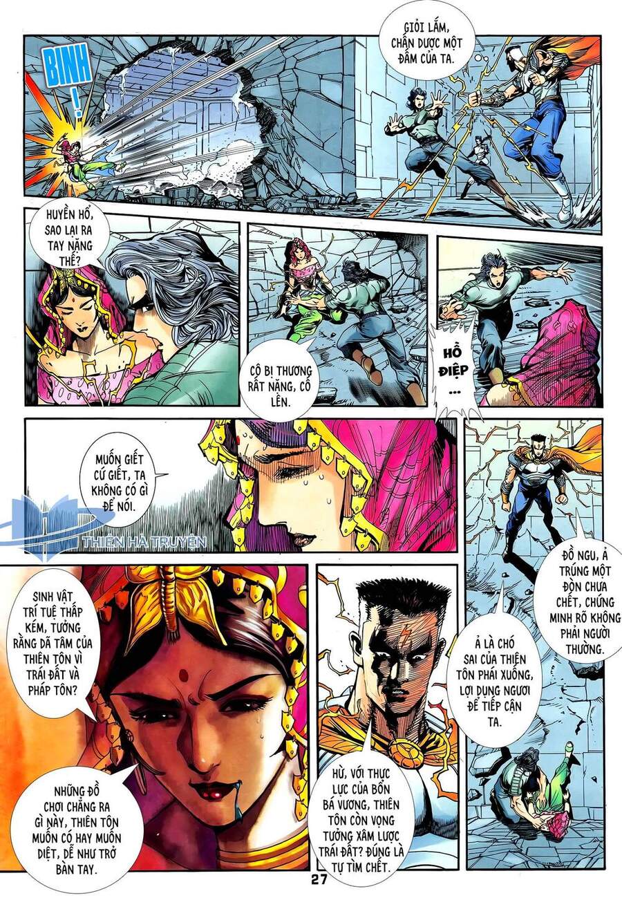 Truyện Tranh Long Hổ 5 Thế trang 8