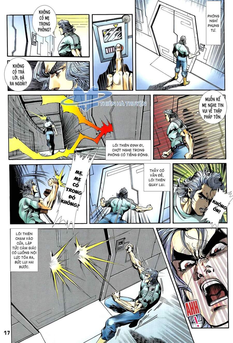 Truyện Tranh Long Hổ 5 Thế trang 8