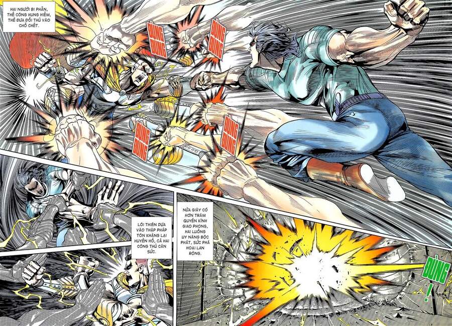 Truyện Tranh Long Hổ 5 Thế trang 8