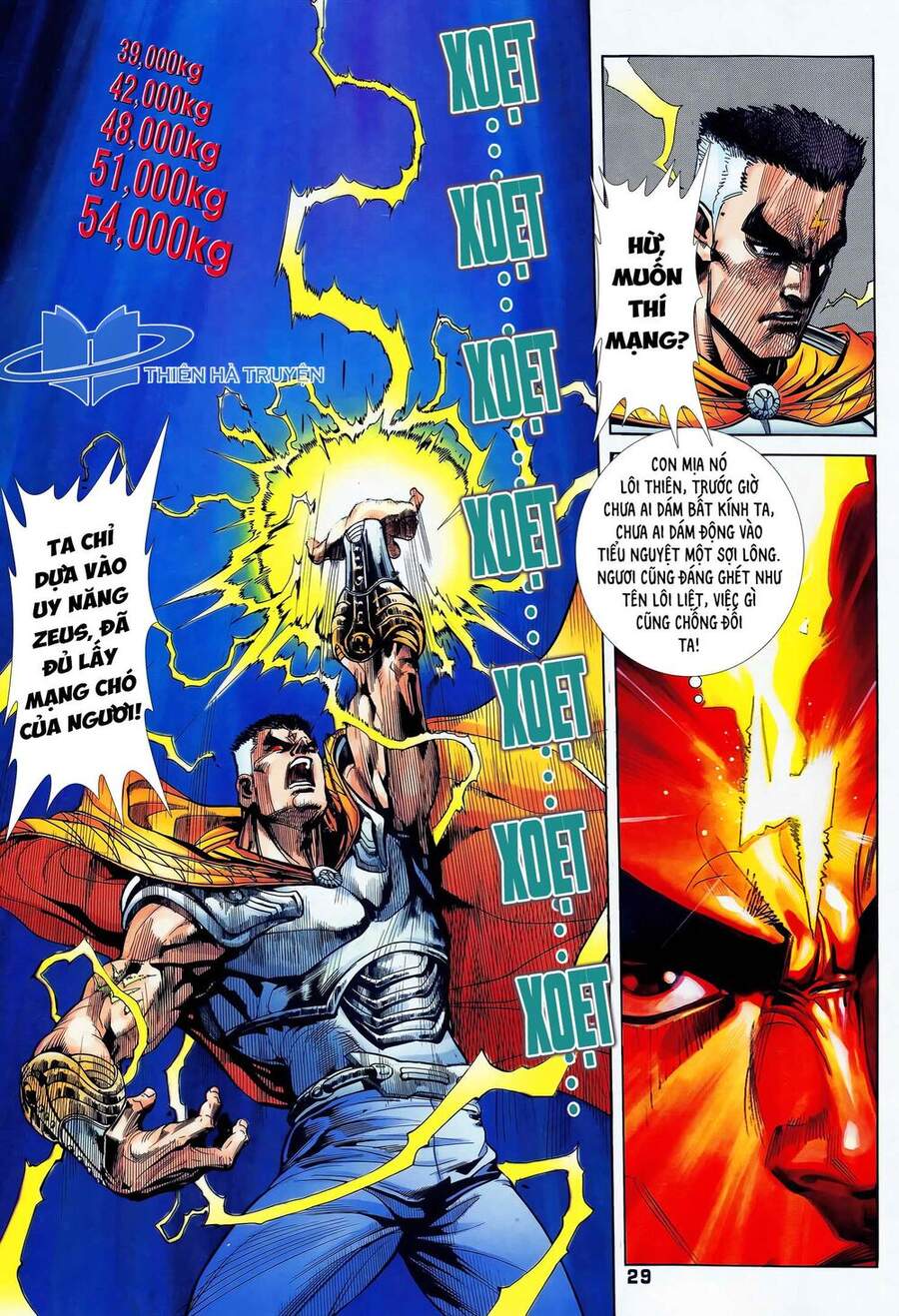 Truyện Tranh Long Hổ 5 Thế trang 8