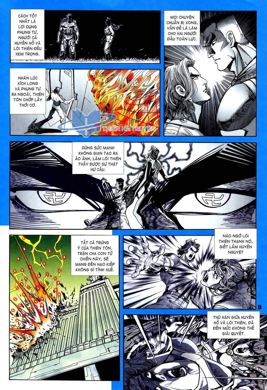 Truyện Tranh Long Hổ 5 Thế trang 8