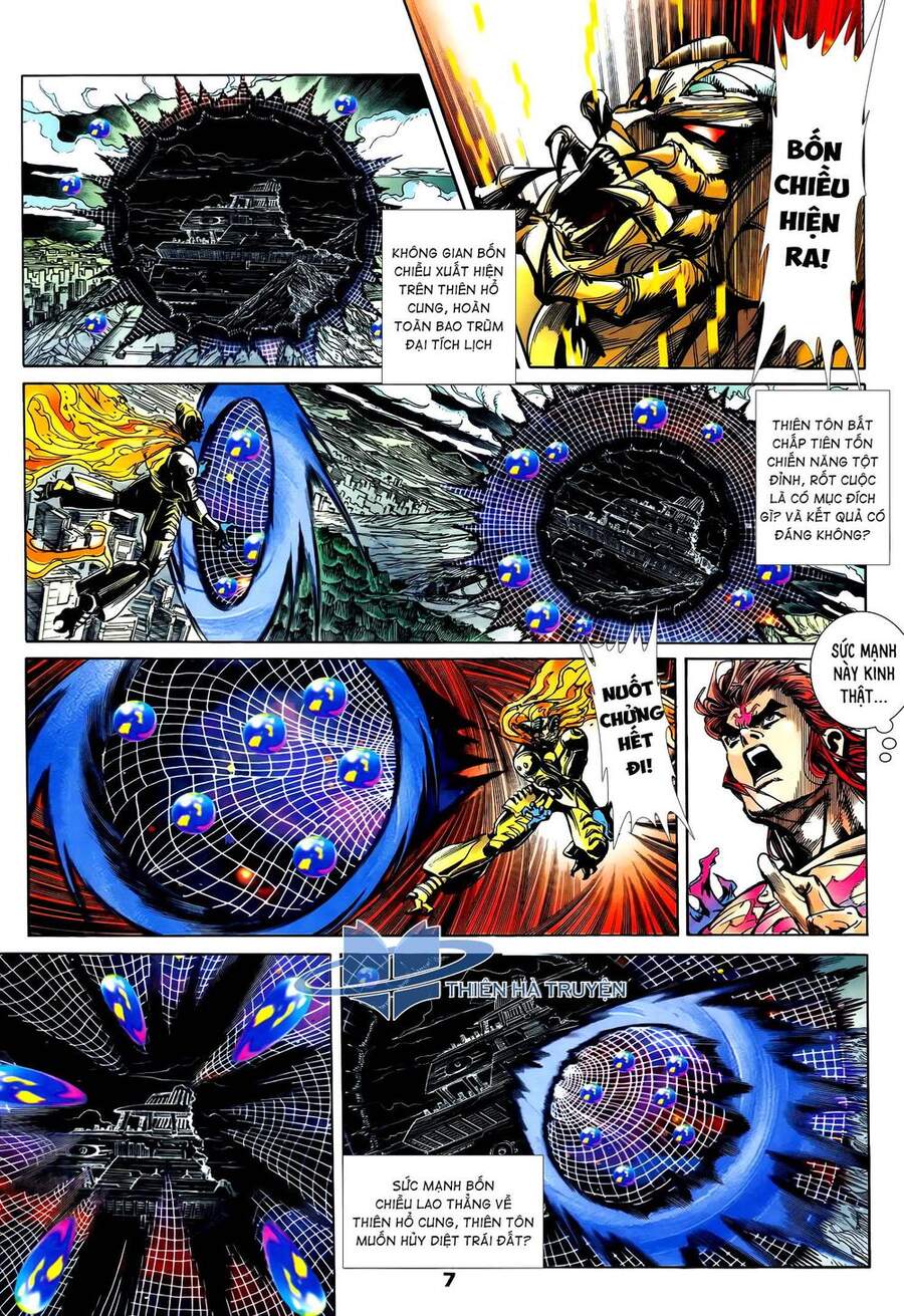 Truyện Tranh Long Hổ 5 Thế trang 8