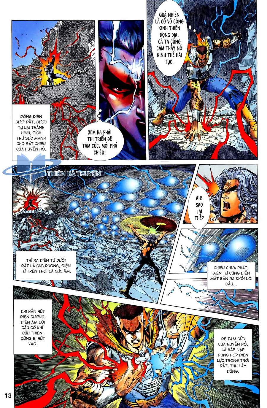 Truyện Tranh Long Hổ 5 Thế trang 8