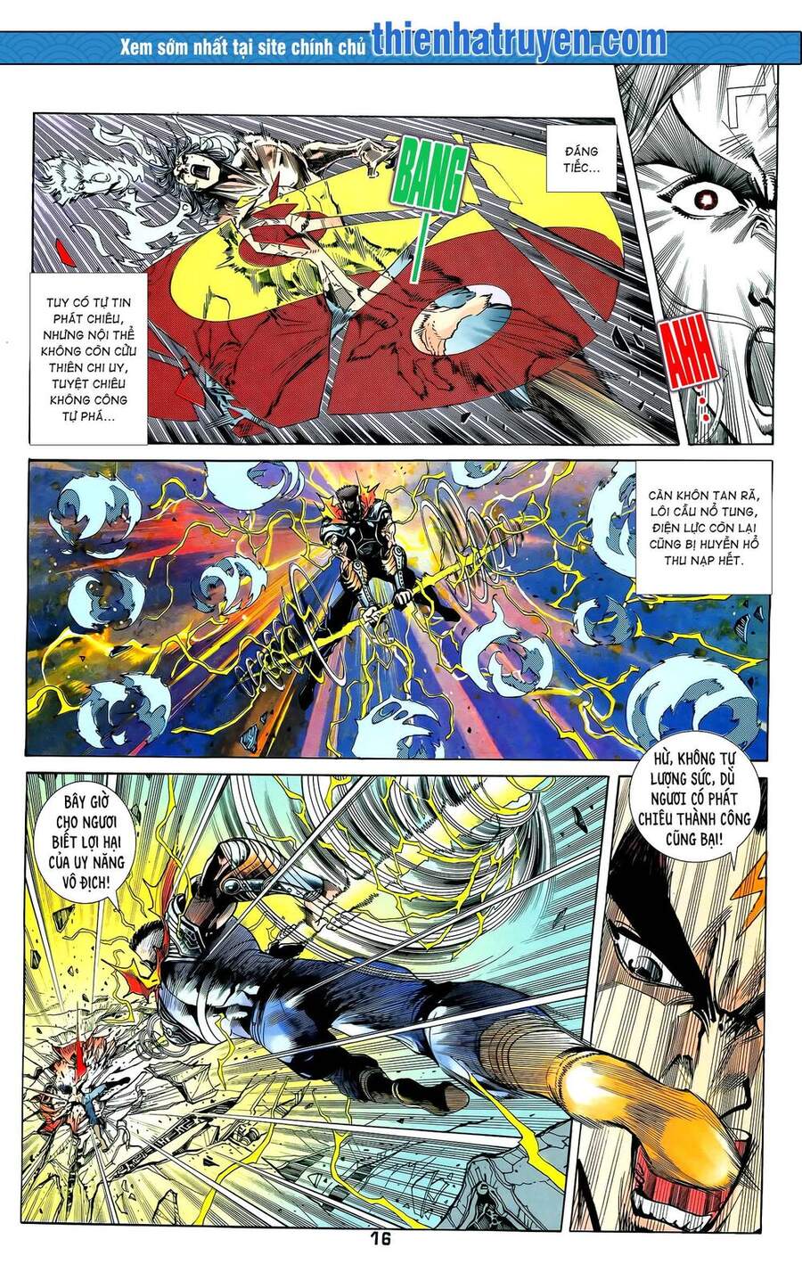 Truyện Tranh Long Hổ 5 Thế trang 8