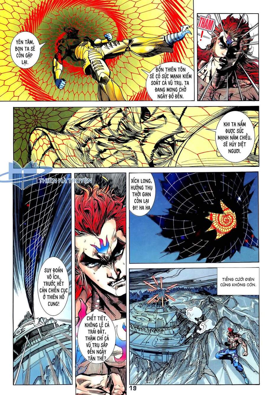 Truyện Tranh Long Hổ 5 Thế trang 8