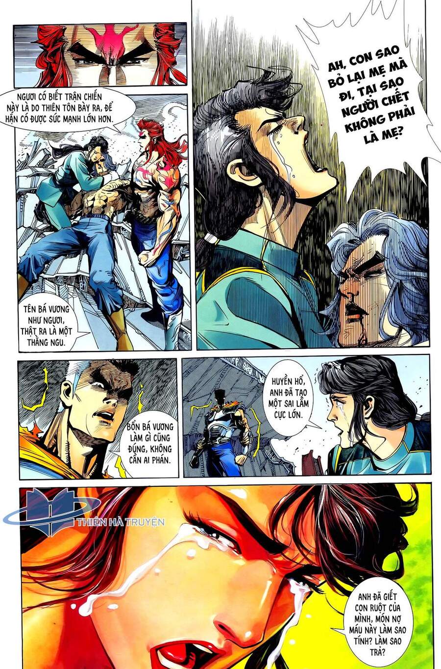 Truyện Tranh Long Hổ 5 Thế trang 8