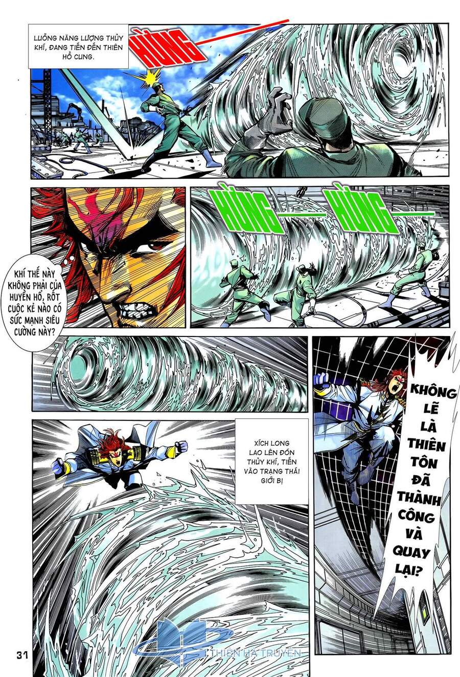 Truyện Tranh Long Hổ 5 Thế trang 8
