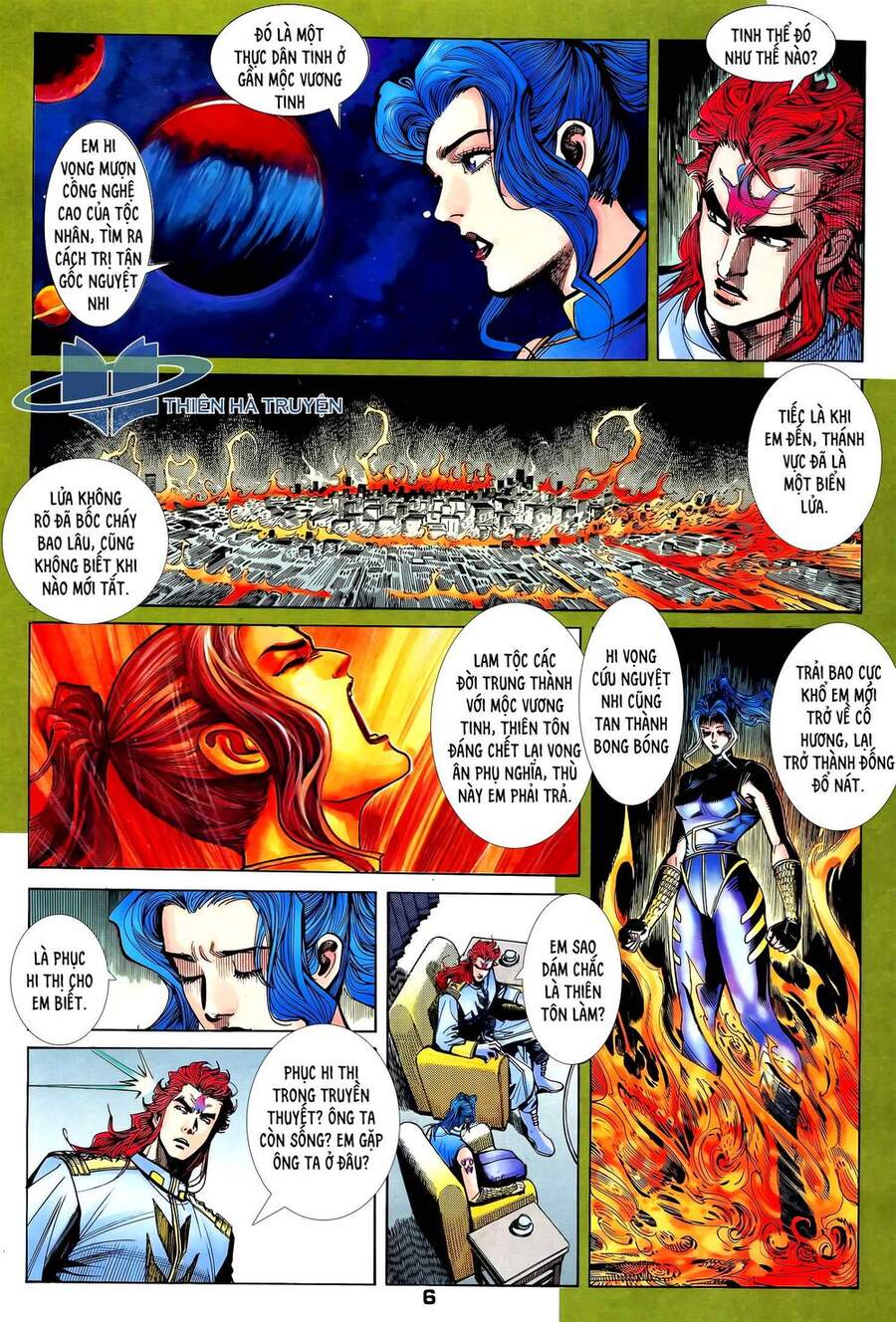 Truyện Tranh Long Hổ 5 Thế trang 8