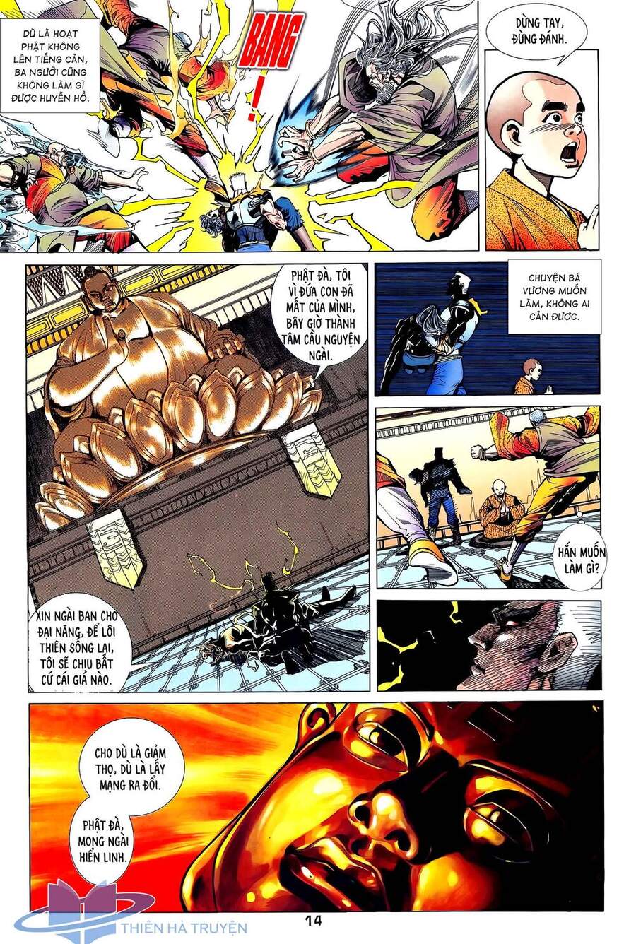 Truyện Tranh Long Hổ 5 Thế trang 8