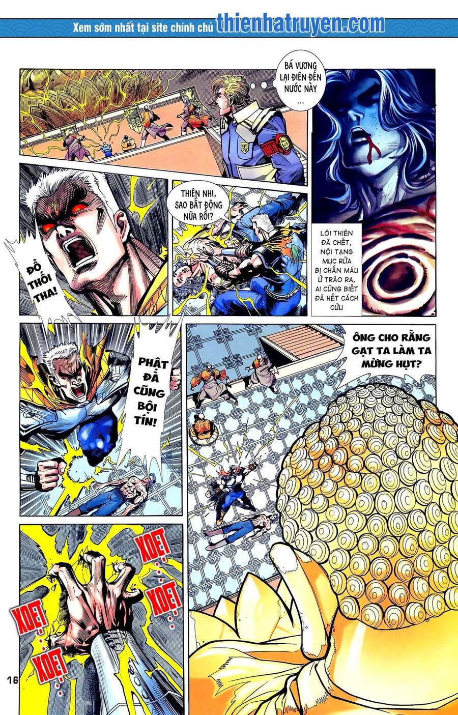 Truyện Tranh Long Hổ 5 Thế trang 8