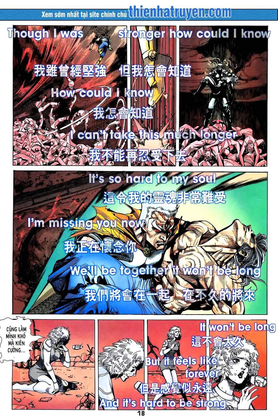 Truyện Tranh Long Hổ 5 Thế trang 8