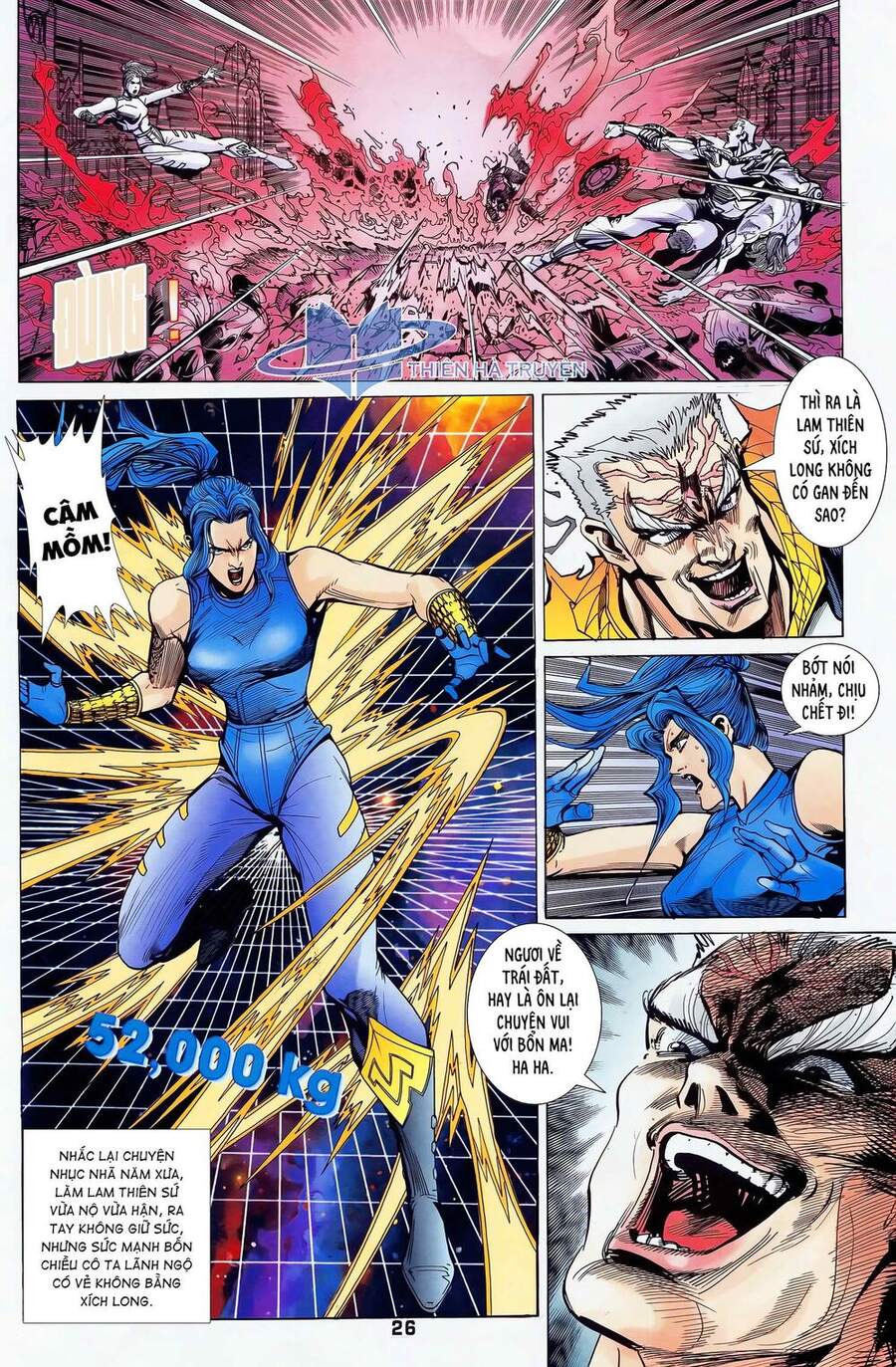 Truyện Tranh Long Hổ 5 Thế trang 8