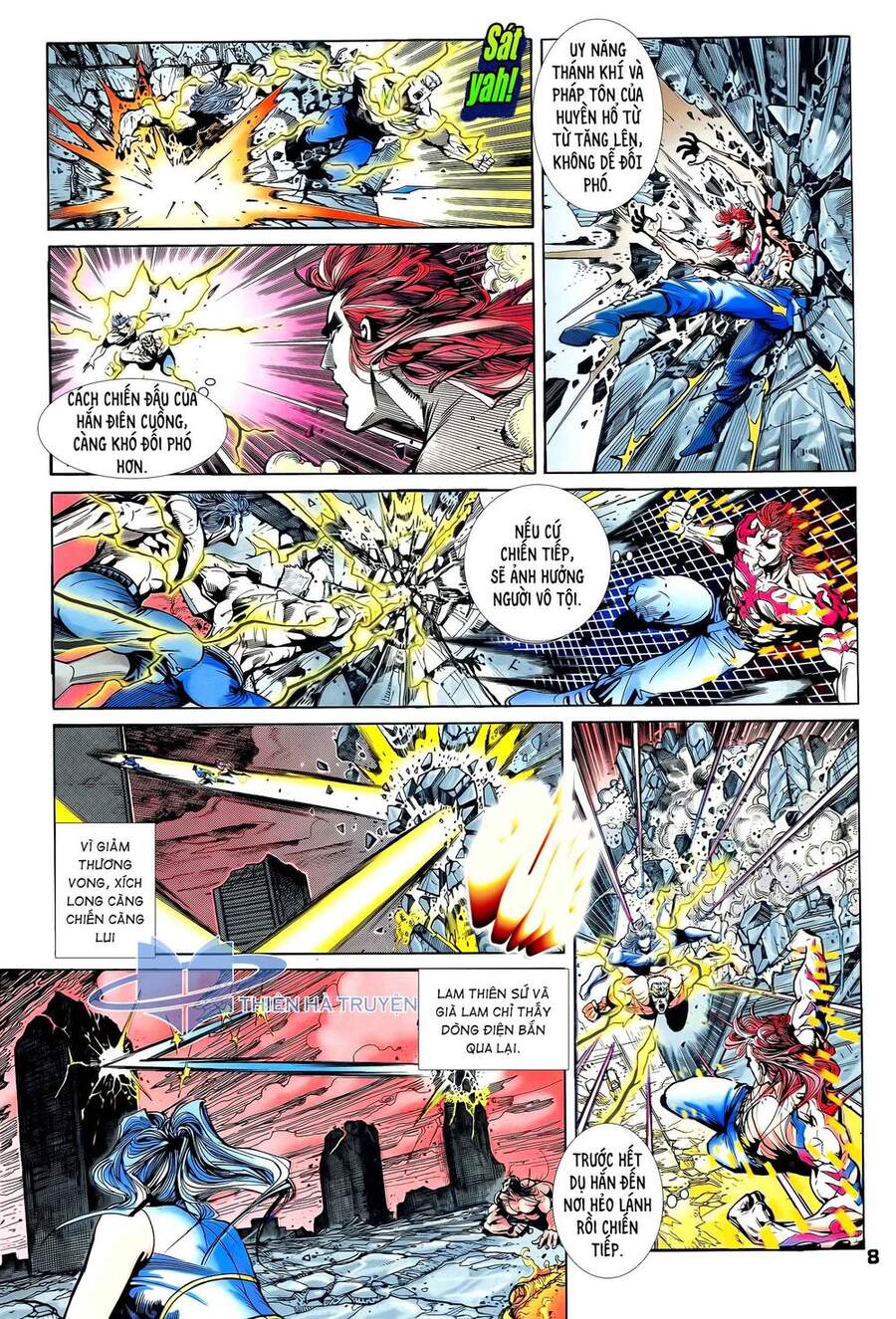 Truyện Tranh Long Hổ 5 Thế trang 8
