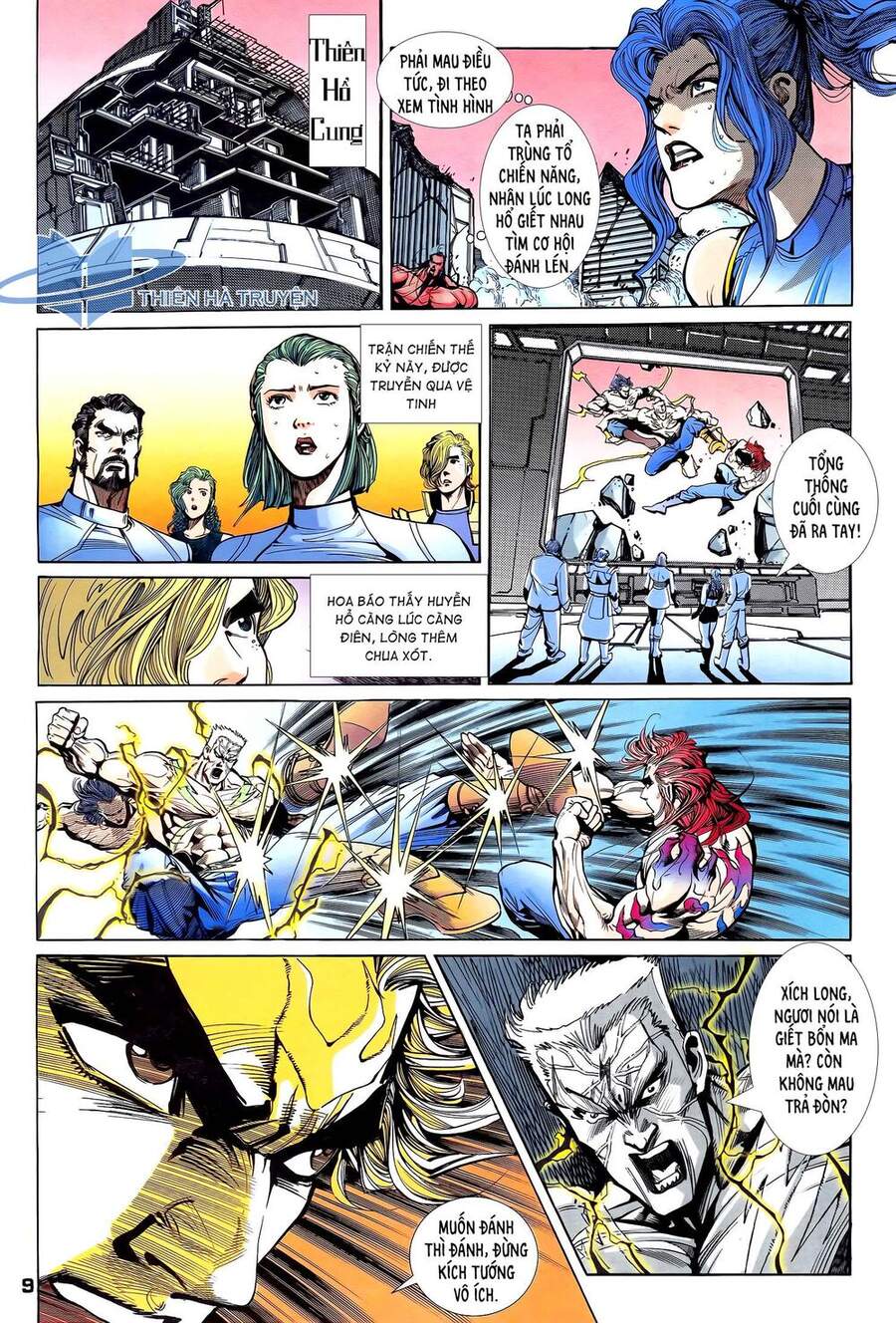 Truyện Tranh Long Hổ 5 Thế trang 8