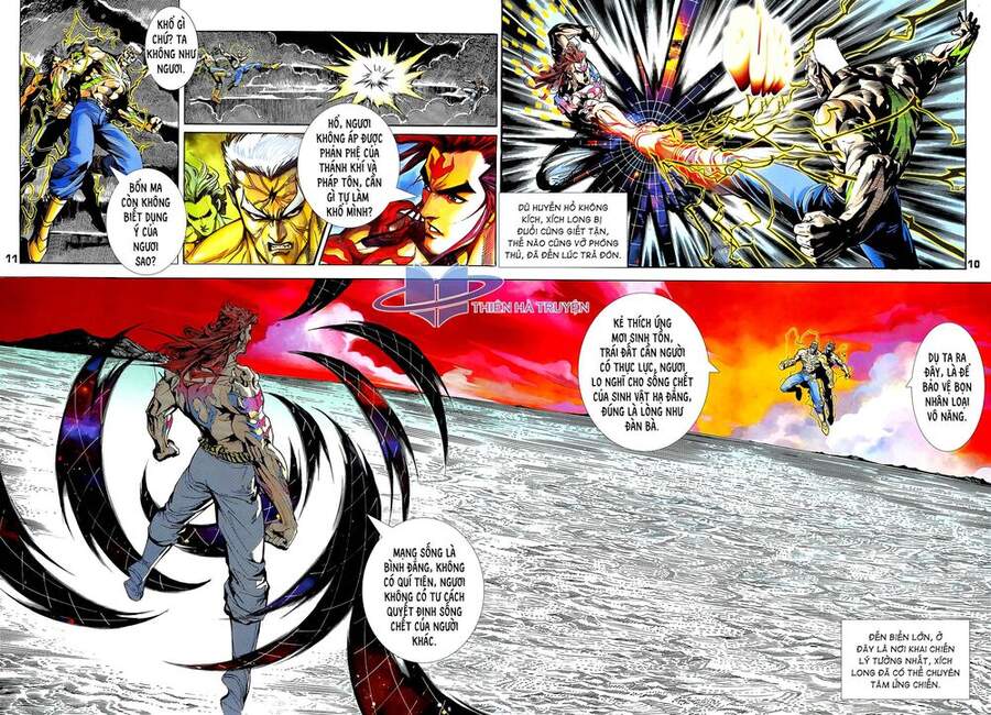 Truyện Tranh Long Hổ 5 Thế trang 8