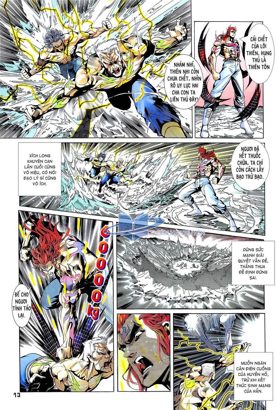 Truyện Tranh Long Hổ 5 Thế trang 8