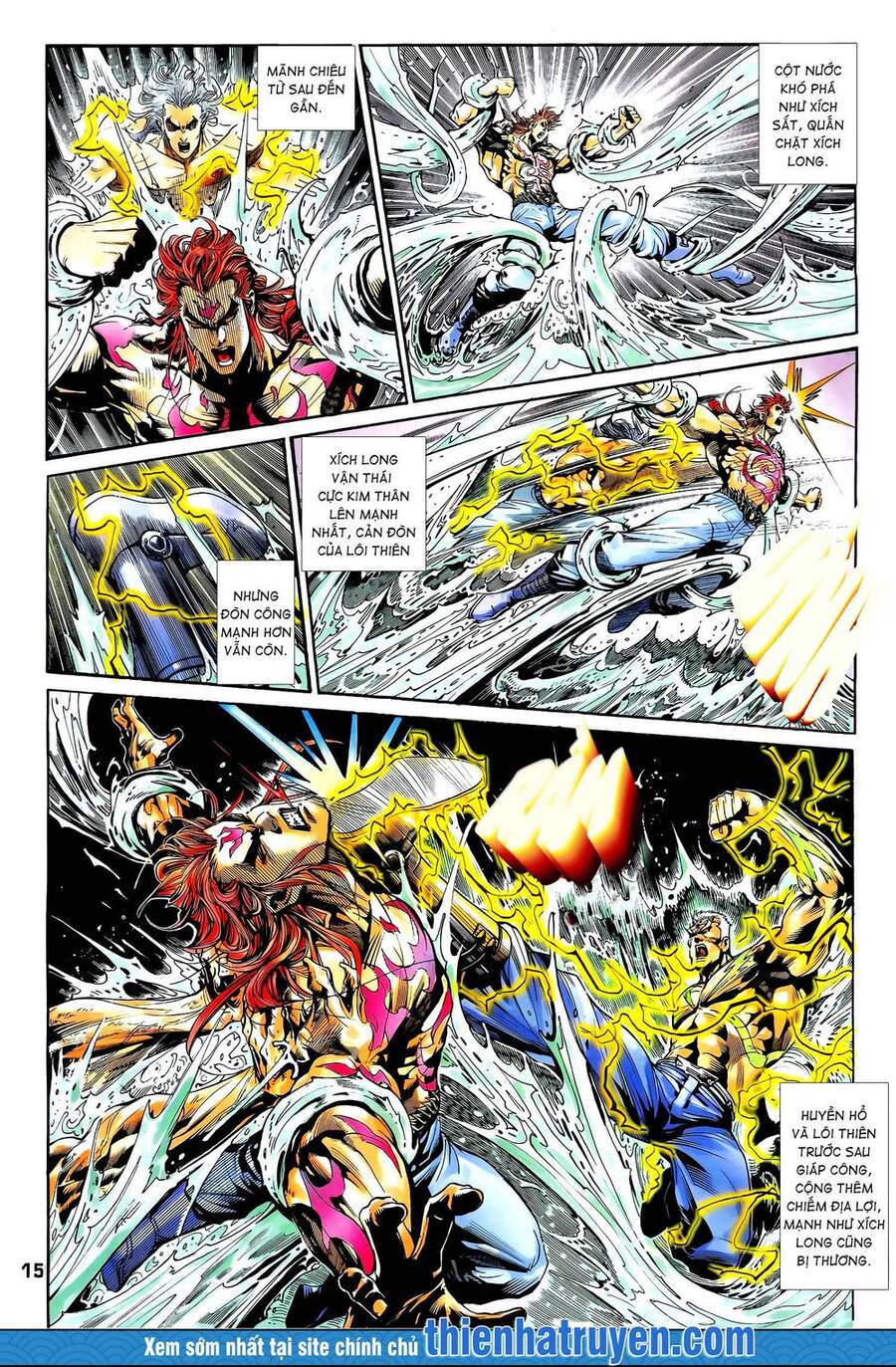 Truyện Tranh Long Hổ 5 Thế trang 8