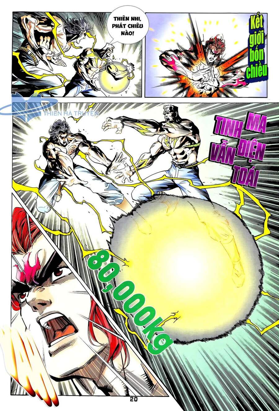 Truyện Tranh Long Hổ 5 Thế trang 8