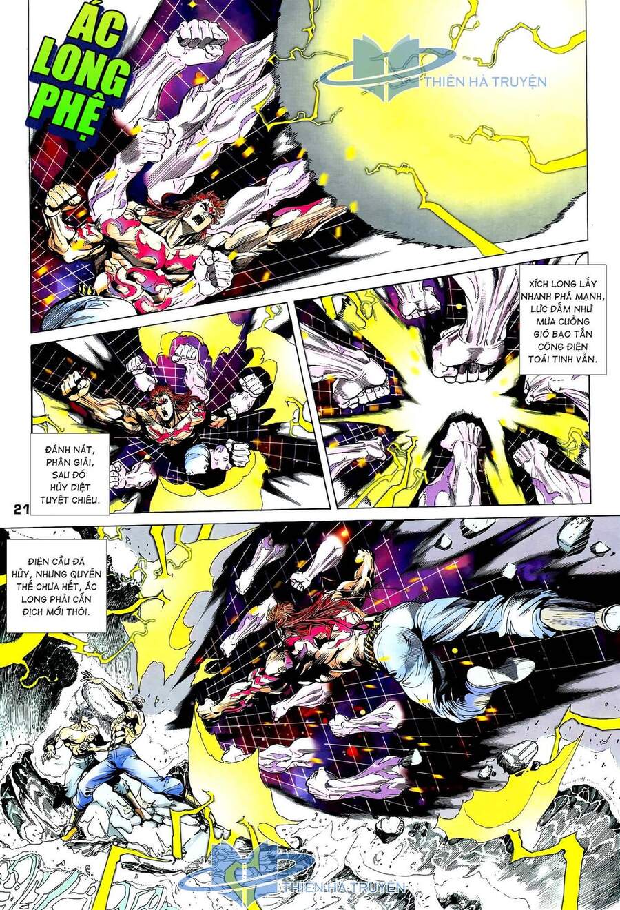 Truyện Tranh Long Hổ 5 Thế trang 8