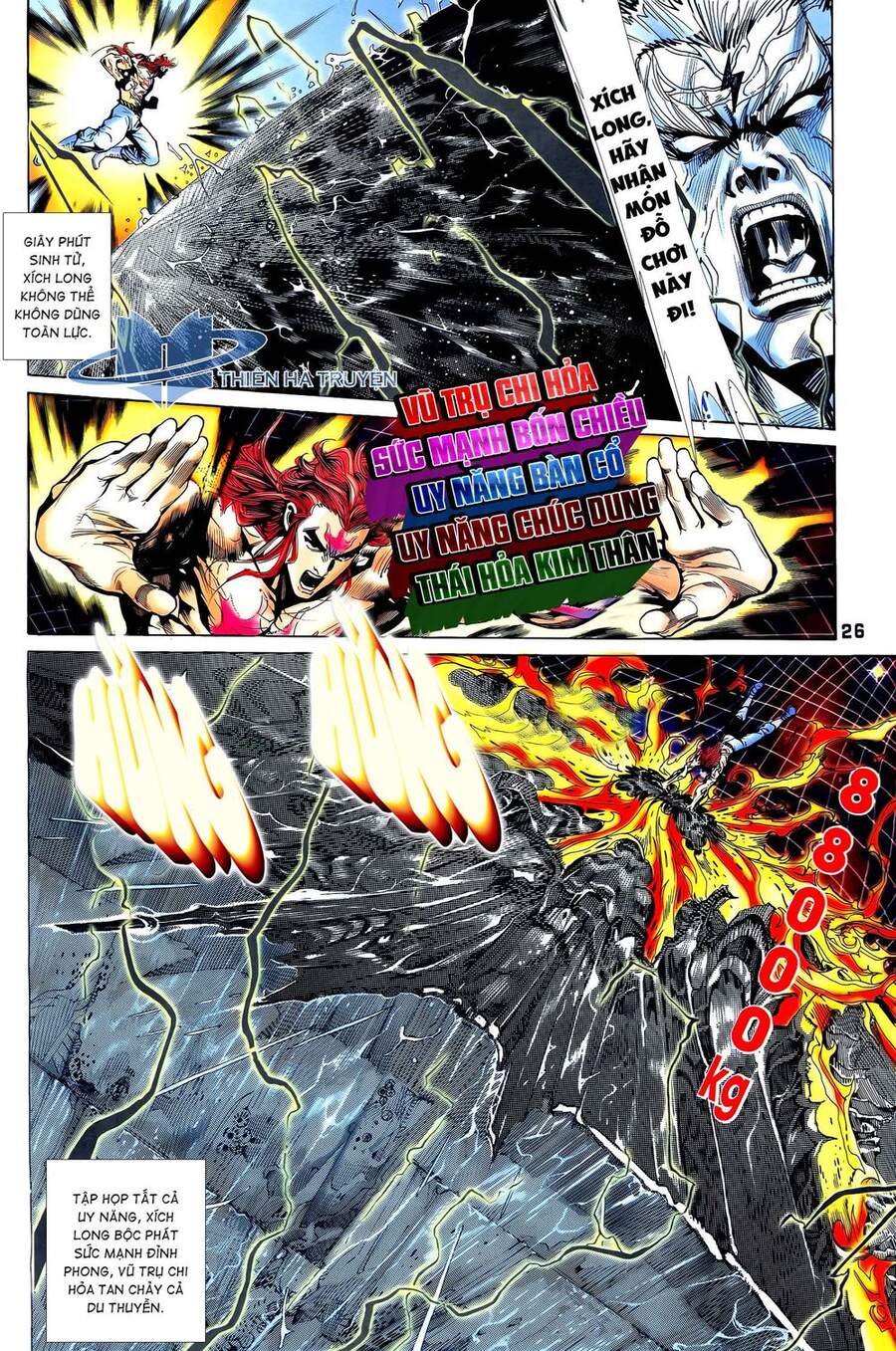 Truyện Tranh Long Hổ 5 Thế trang 8
