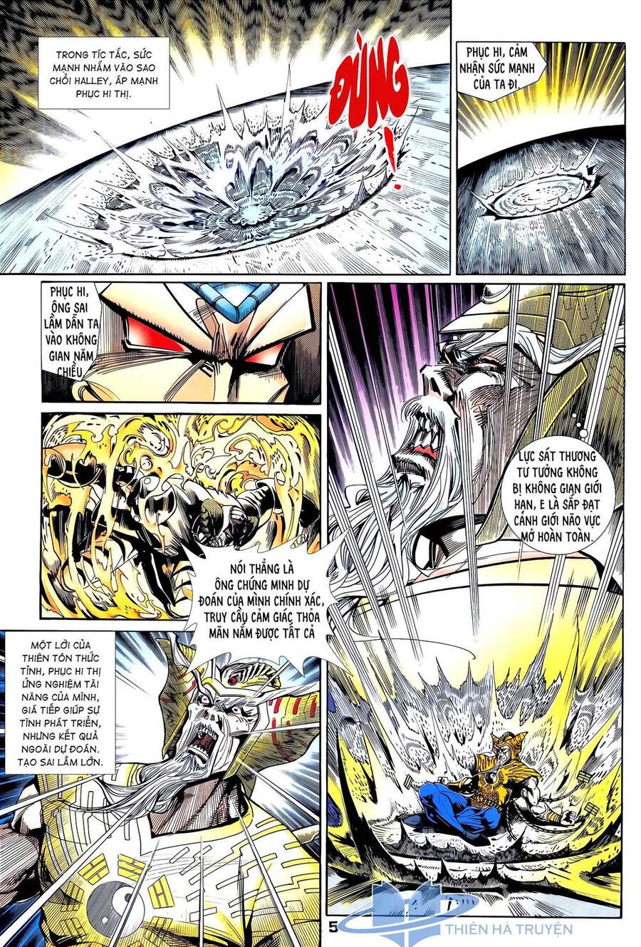 Truyện Tranh Long Hổ 5 Thế trang 8