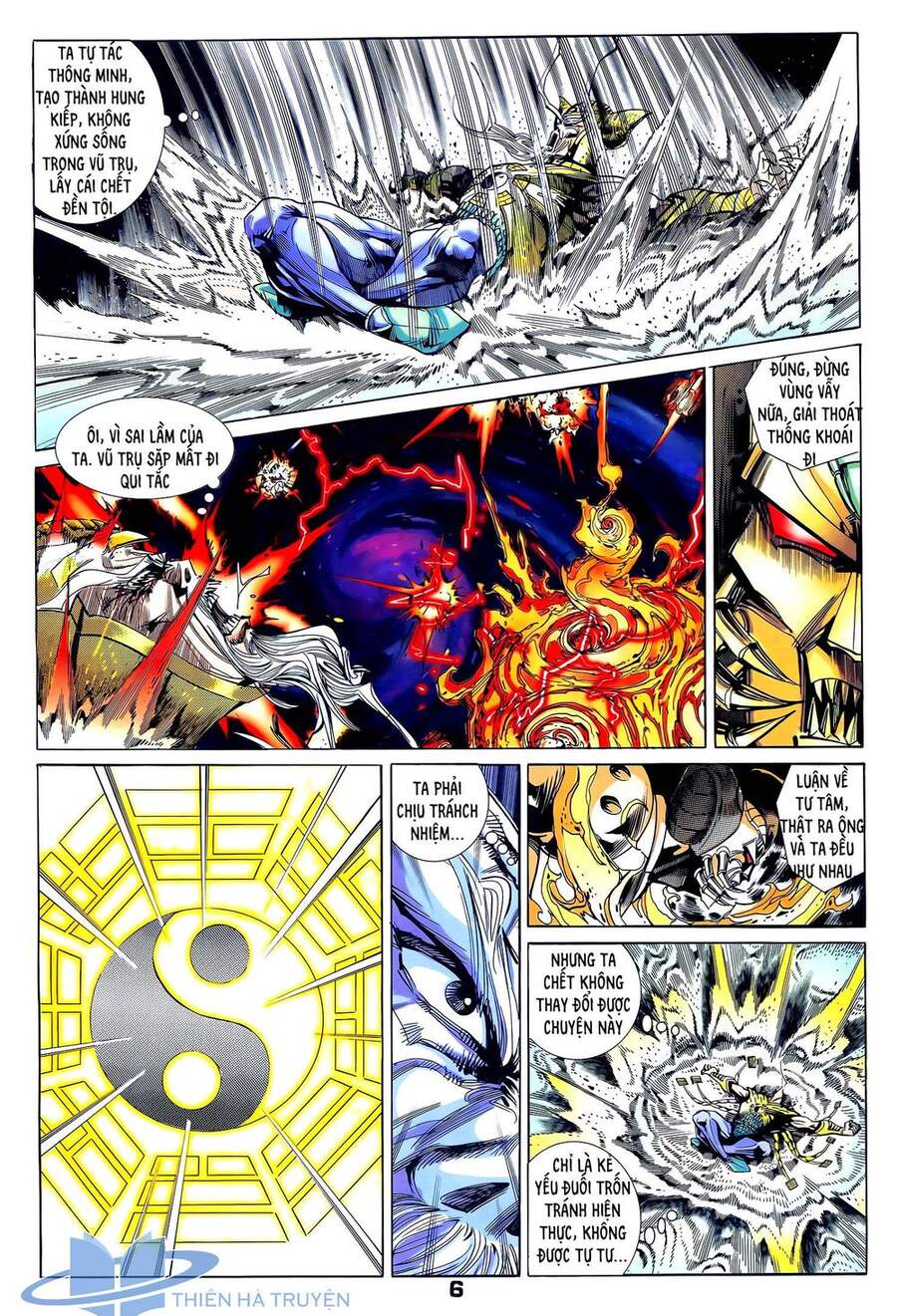 Truyện Tranh Long Hổ 5 Thế trang 8