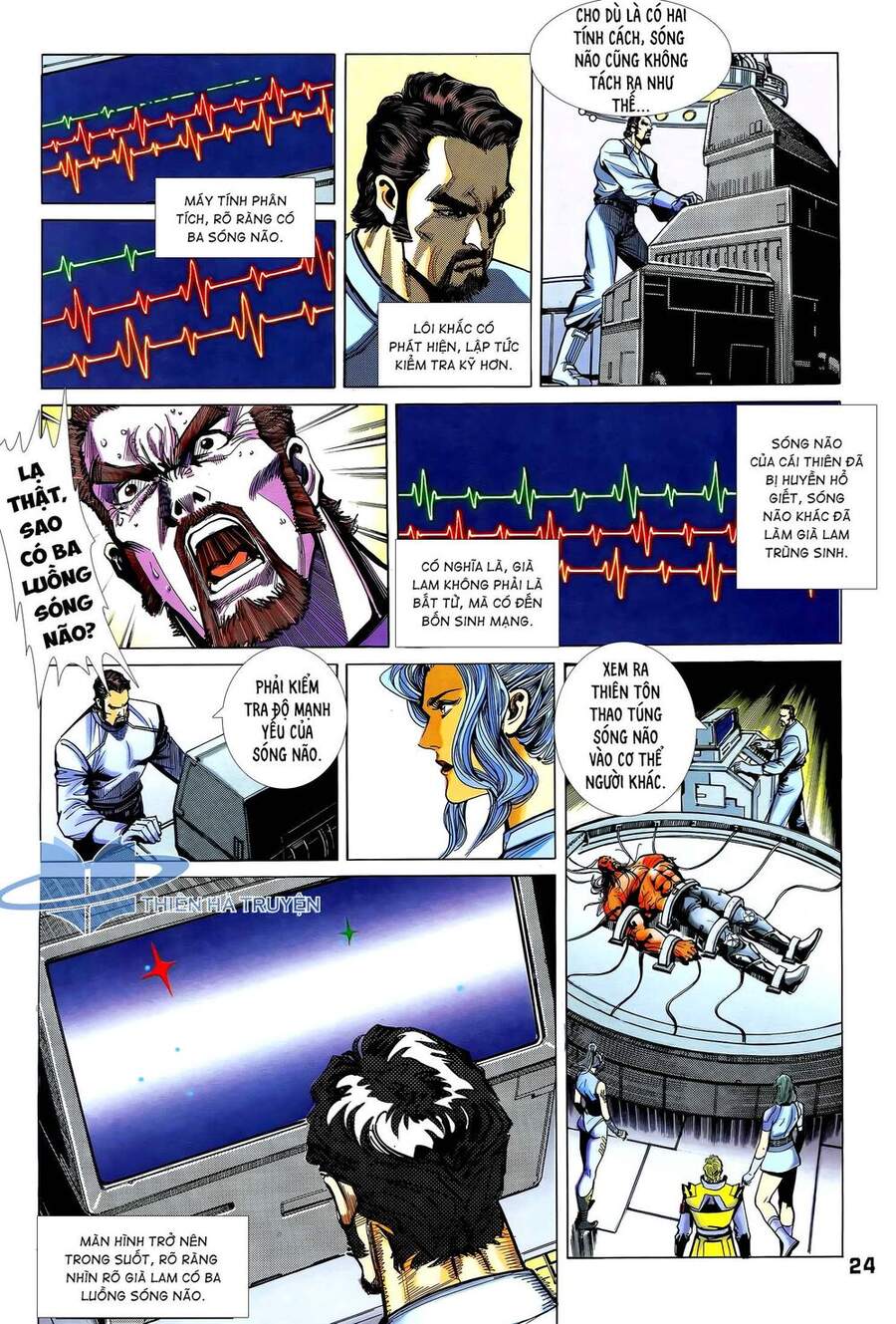 Truyện Tranh Long Hổ 5 Thế trang 8