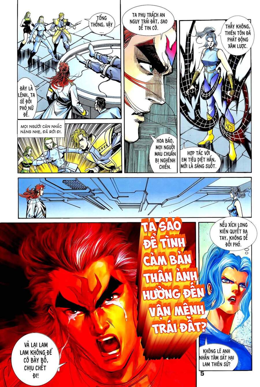 Truyện Tranh Long Hổ 5 Thế trang 8