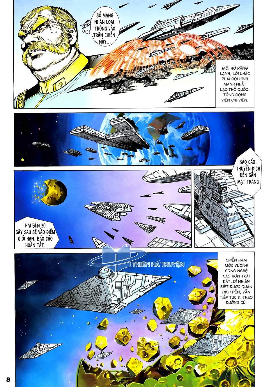 Truyện Tranh Long Hổ 5 Thế trang 8