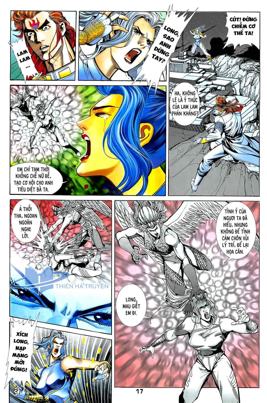 Truyện Tranh Long Hổ 5 Thế trang 8
