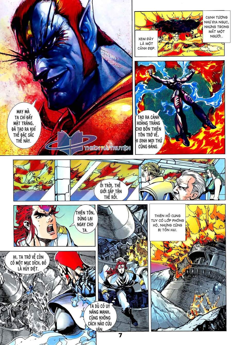 Truyện Tranh Long Hổ 5 Thế trang 8