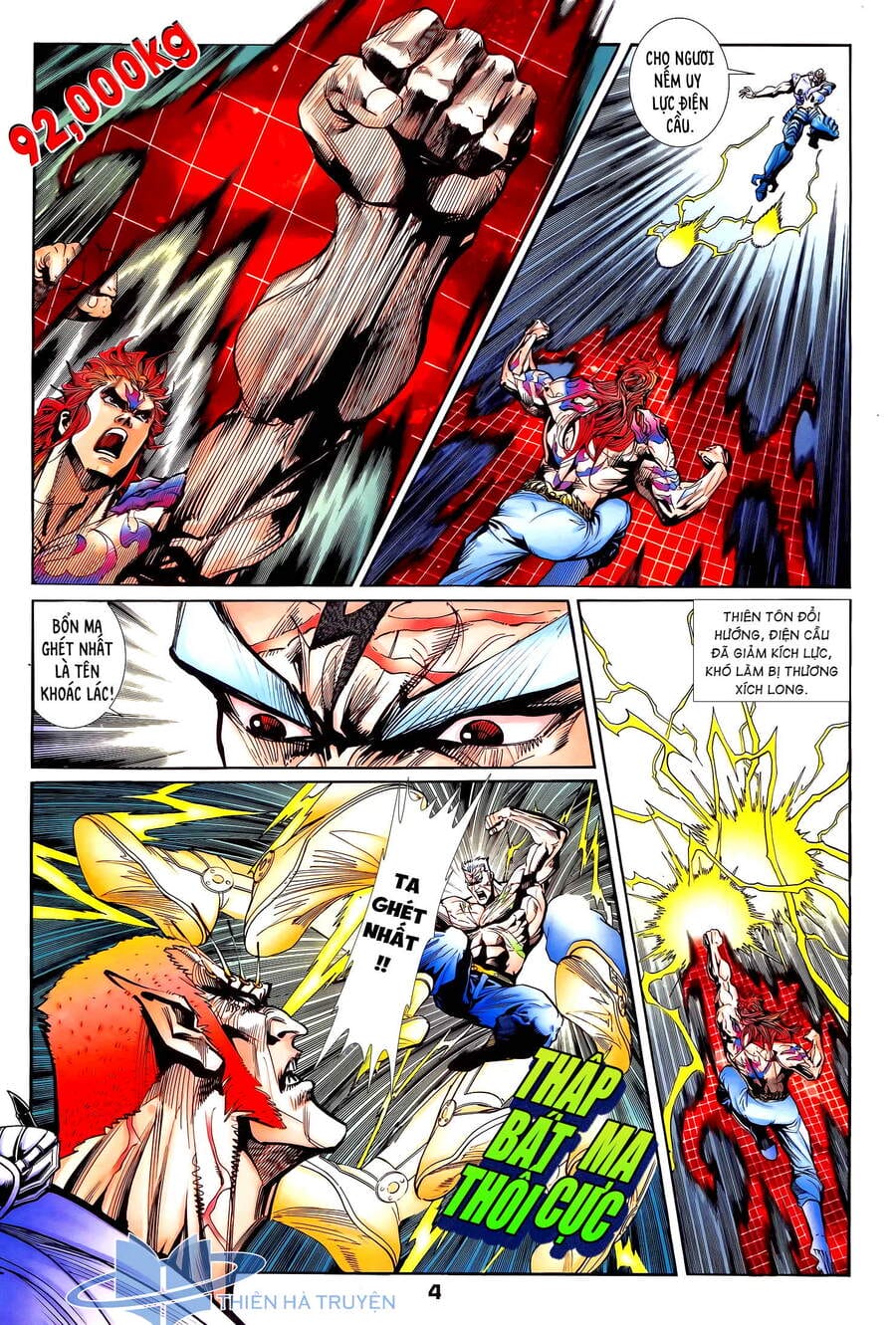 Truyện Tranh Long Hổ 5 Thế trang 8