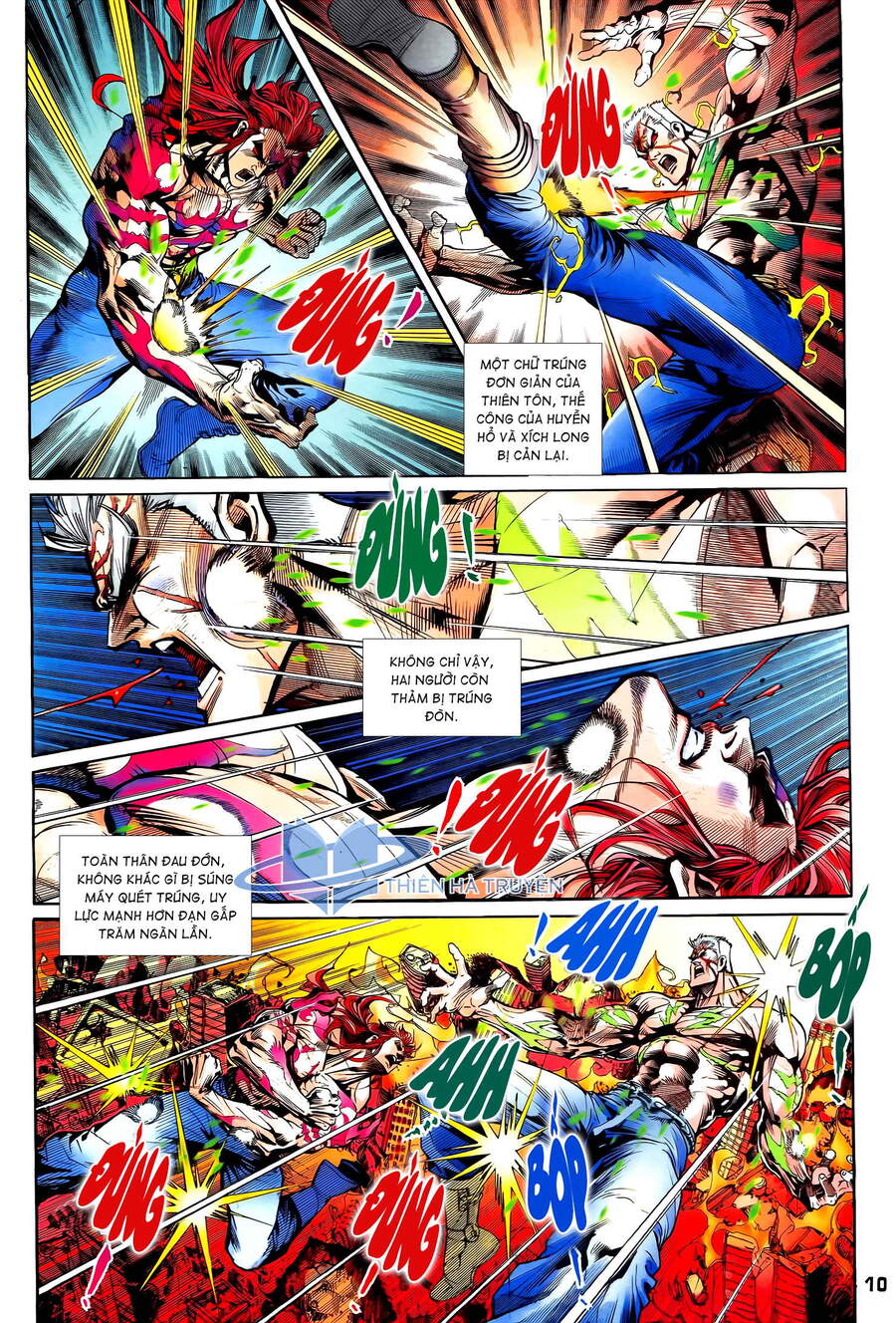 Truyện Tranh Long Hổ 5 Thế trang 8