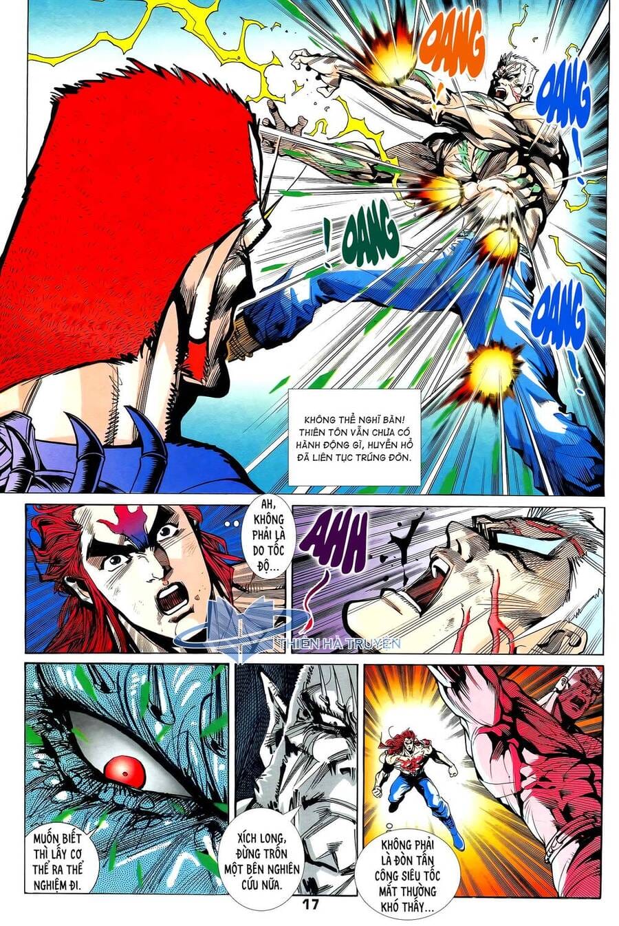 Truyện Tranh Long Hổ 5 Thế trang 8