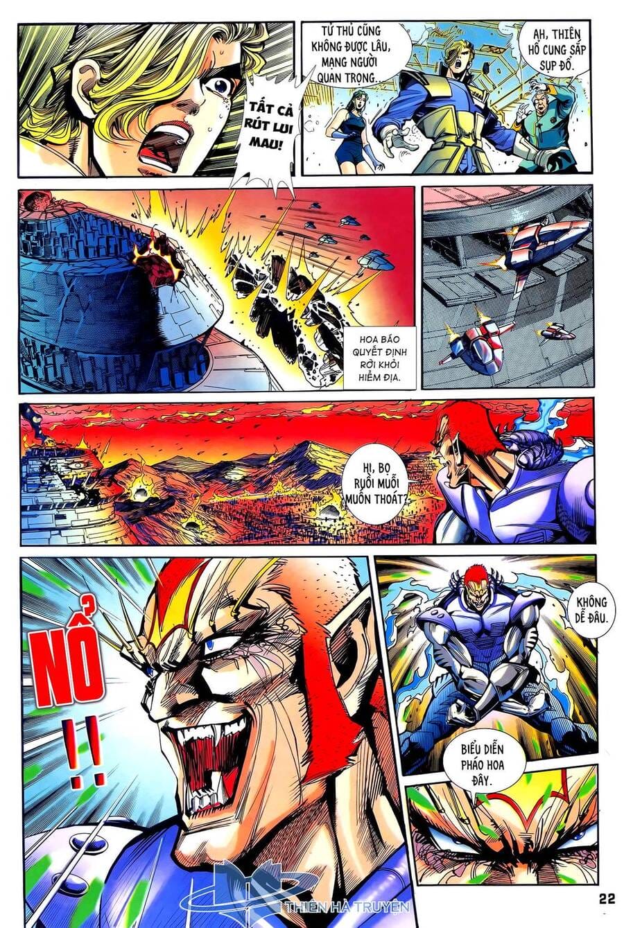 Truyện Tranh Long Hổ 5 Thế trang 8