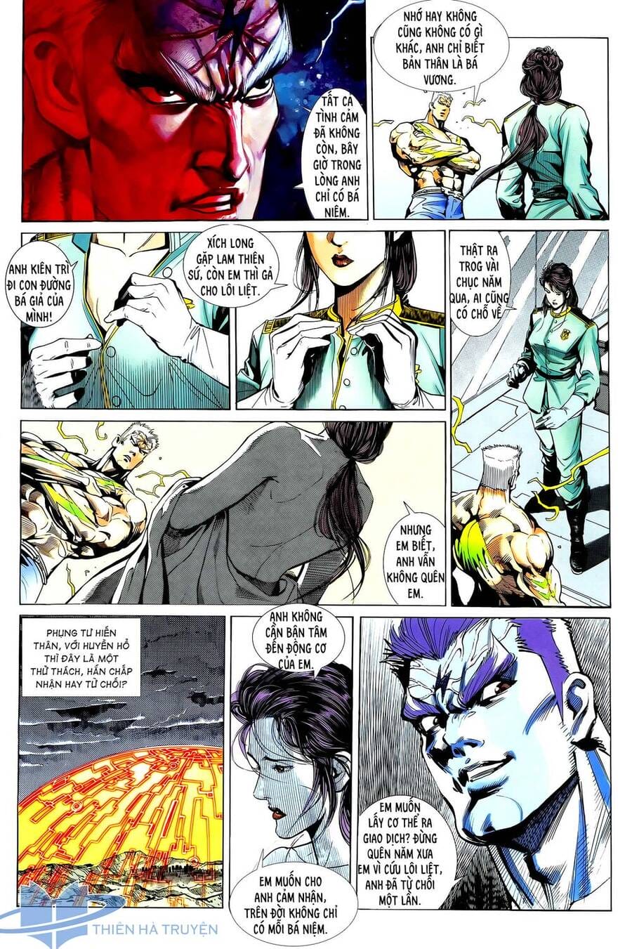 Truyện Tranh Long Hổ 5 Thế trang 8