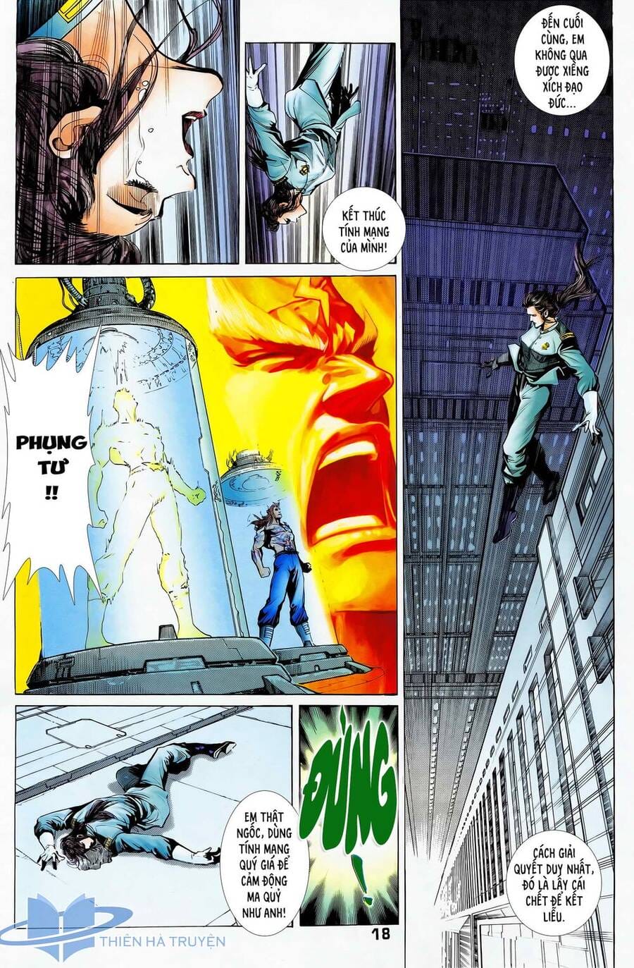 Truyện Tranh Long Hổ 5 Thế trang 8